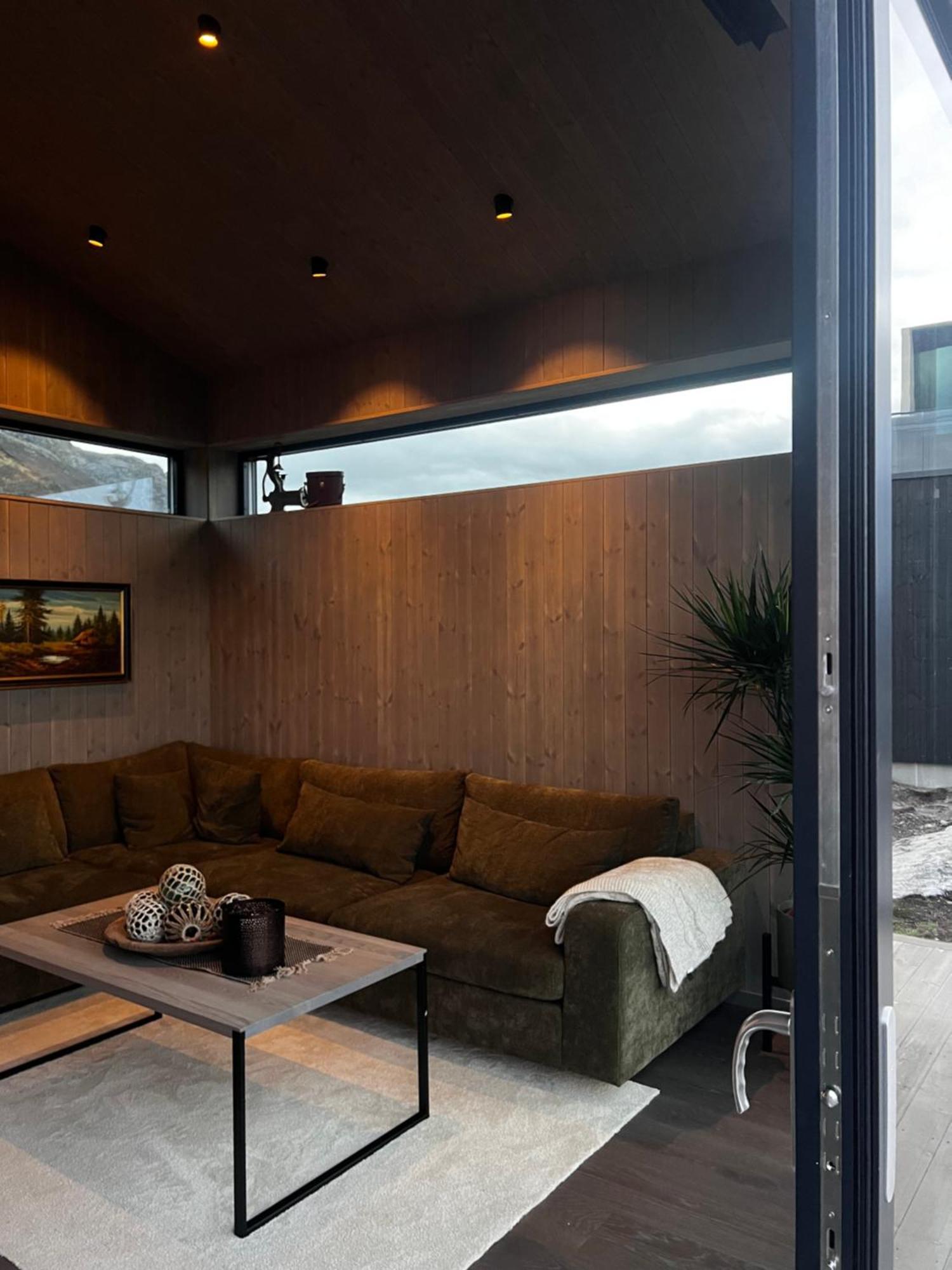 Hoda Cabin - Luxury Lodge With Jacuzzi And Sauna Lyngværet Eksteriør billede